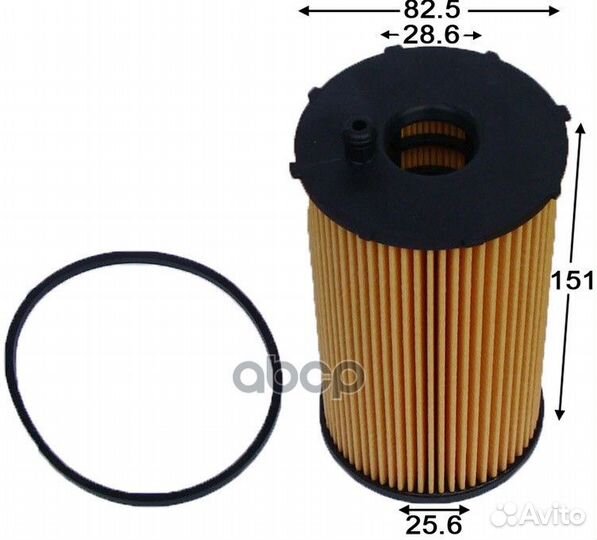 Фильтр масляный land rover discovery 04- 2.7 OE