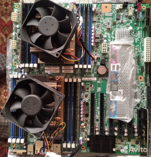 Комплект серверный 2хXeon 40 ядер + 128Gb DDR4