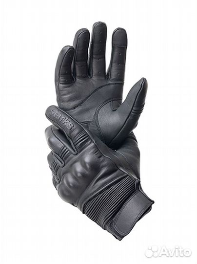 Starks Мотоперчатки Alfard (кожа) черный муж
