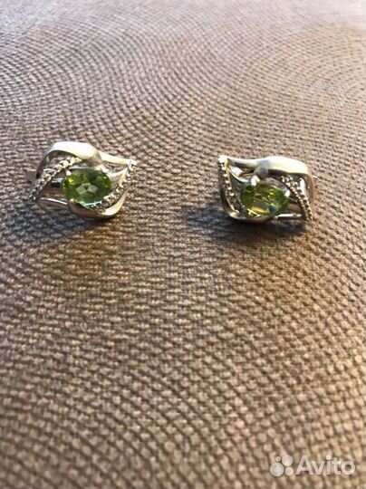 Серебряные серьги