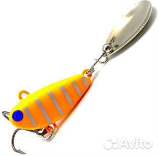 Тейл-спиннер bullet 25g* orange acid