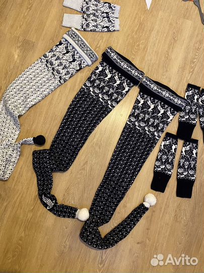 Шапка длинная+ митенки.Фотореквизит