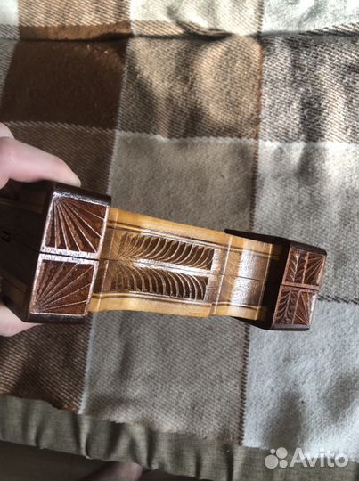 Нарды резные Панно в технике Маркетри