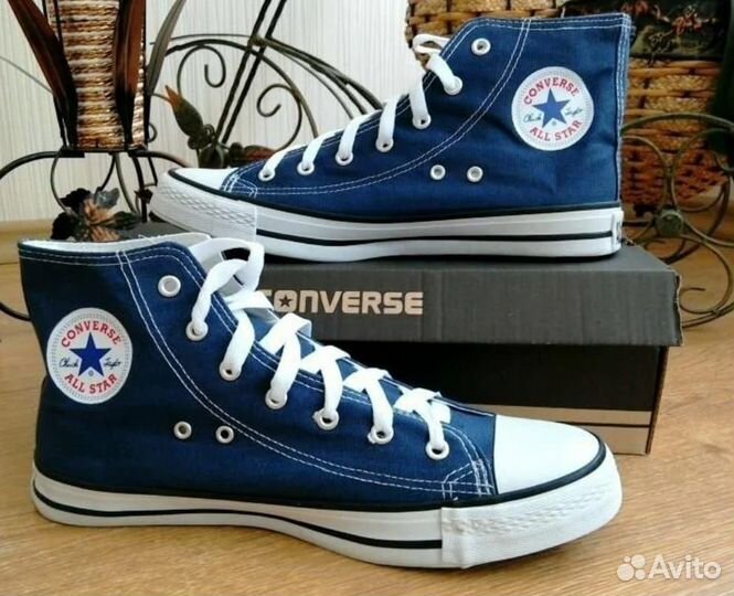 Кеды converse высокие мужские 42 новые качество