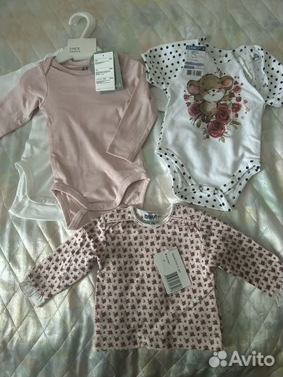 Боди для девочки 68
