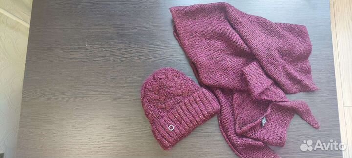 Комплект шапка и шарф