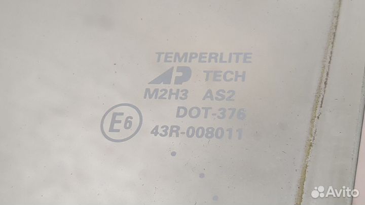 Стекло боковой двери Suzuki Grand Vitara, 2002