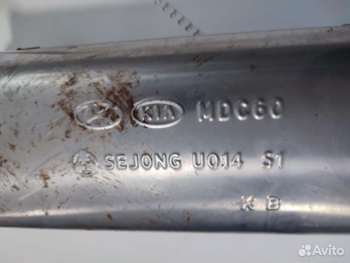 Глушитель Hyundai Solaris Kia RIO Солярис Киа Рио