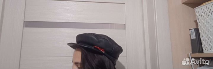 Кепка новая кожзам