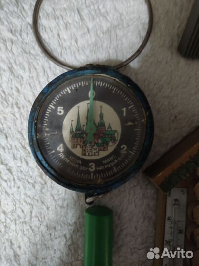 Ретро вещи из СССР термометры, весы, духи