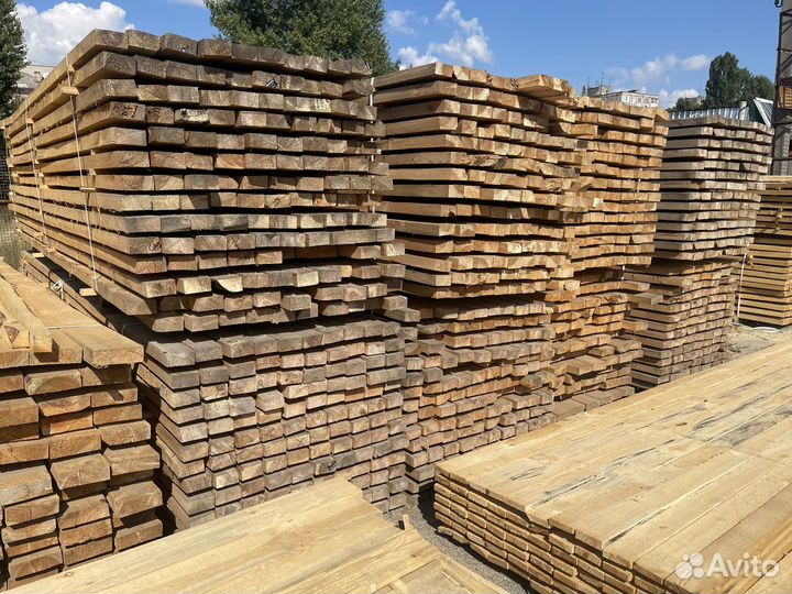 Брус обрезной 1й и 2й Сорт