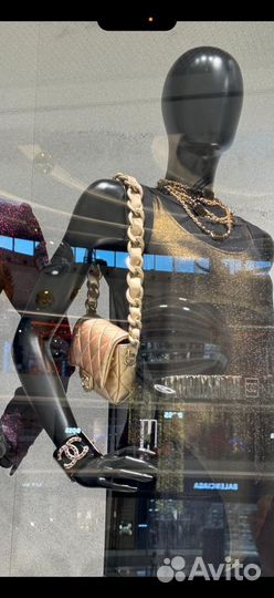 Золотая сумка Chanel оригинал в Москве