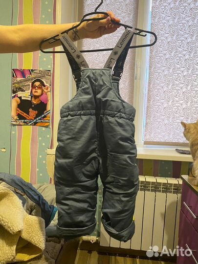 Зимний костюм для мальчика 74 86