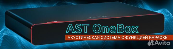 AST Onebox караоке с микрофонами и акустикой