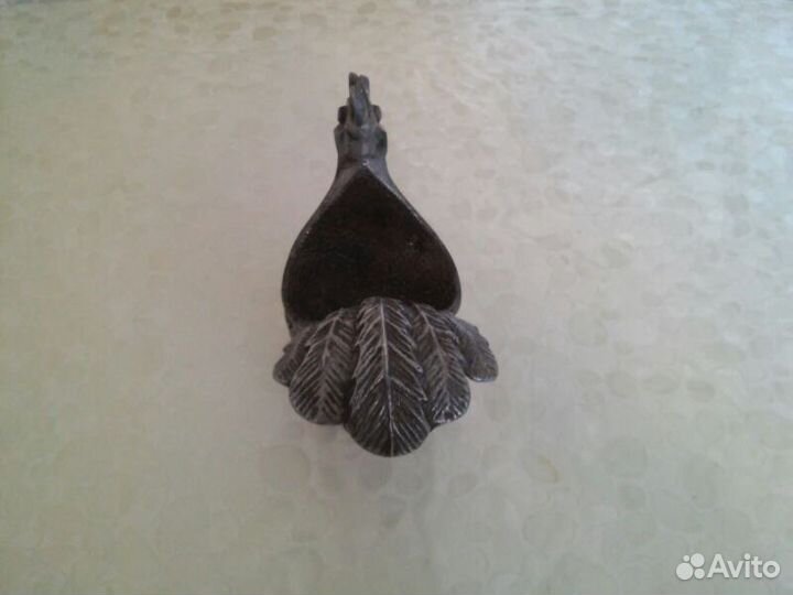 Петух пепельница литье довоенный