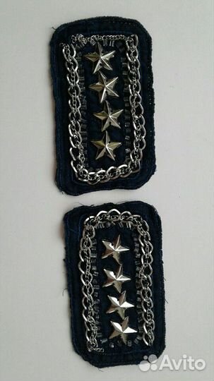 Пагончики на женский жакет в стиле 