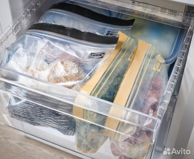 Зип пакеты IKEA istad, 60 шт (новые)