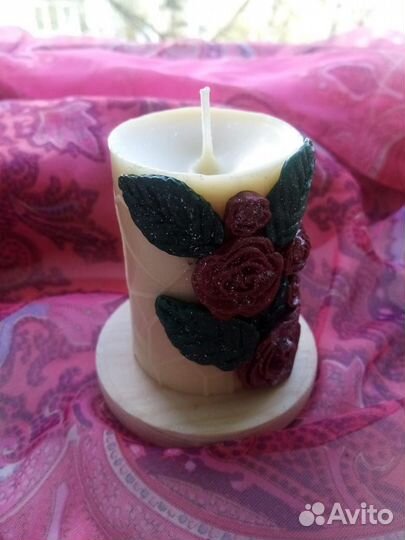 Свечи восковые ручной работы