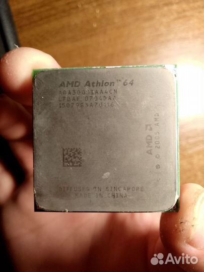 Процессоры amd athlon, sempron и 64 x2