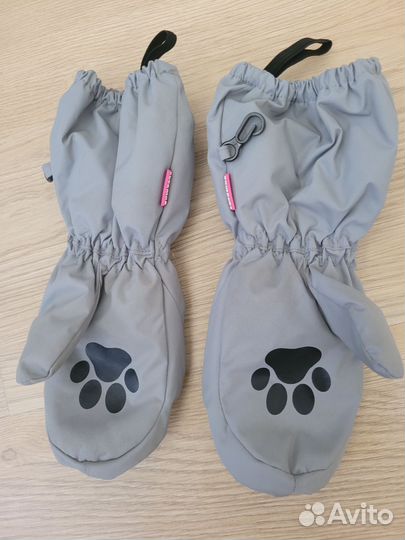 Варежки краги зимние для девочки