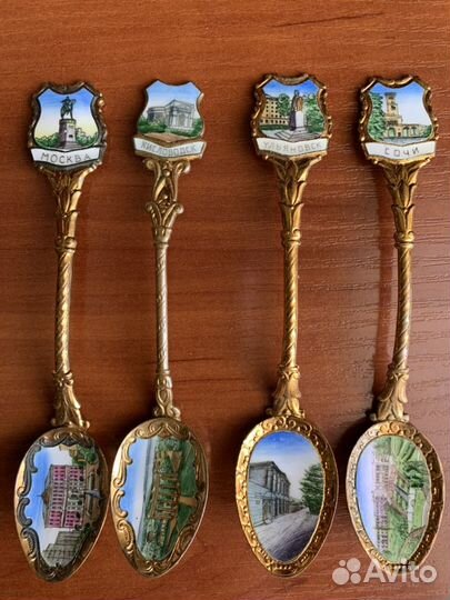 Ложки старинные сувенирные новые