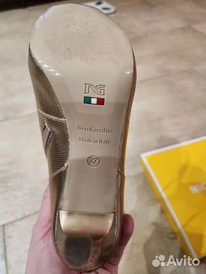 Ботильоны nero giardini itali