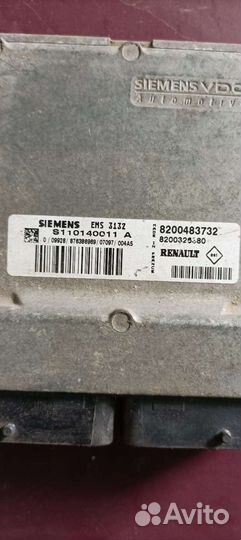 Эбу renault logan