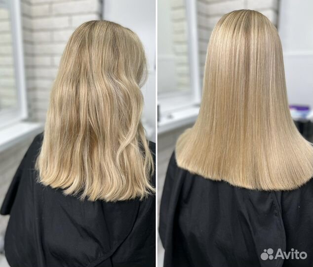 Кератиновое выпрямление, ботокс, полировка