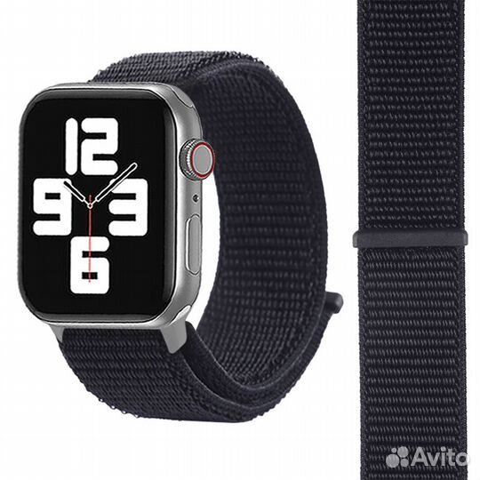 Нейлоновый ремешок на липучке для Apple Watch