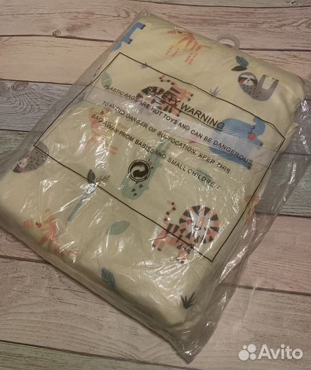 Плед детский новый плюшевый