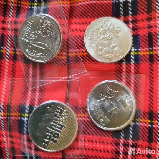 Юбилейные монеты олимпийские 2014 г