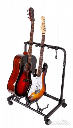 Гитарная стойка для 3х инструментов Force GS-03