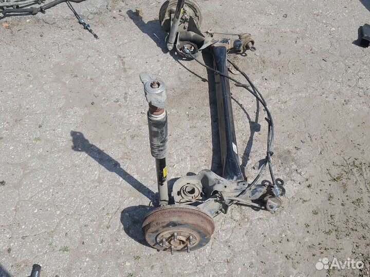 Балка задняя chevrolet aveo t 300 в сборе