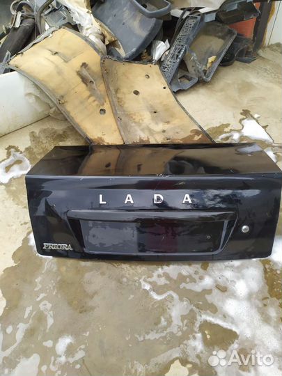 Багажник на приору