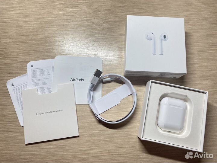 Новые AirPods 2 luxe качество