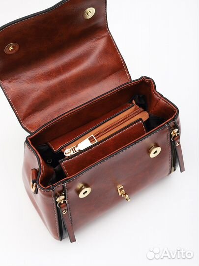 Сумка женская коричневая