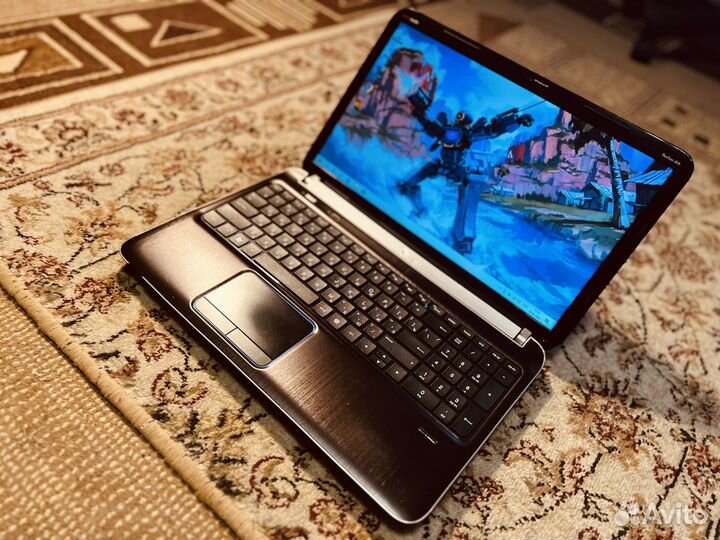 Мощный Ноутбук Hp 4ядра/10гб/120ssd/2 видюхи