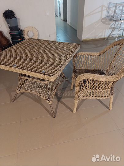 Изготовлю мебель из искусственного ротанга