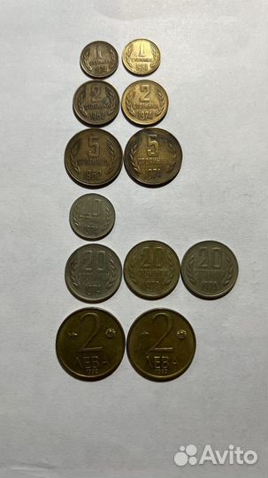 Монеты Болгария старые