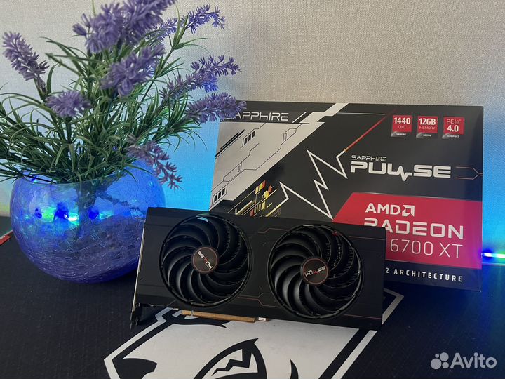 Видеокарта AMD Radeon RX 6700 XT 12GB QuadHd