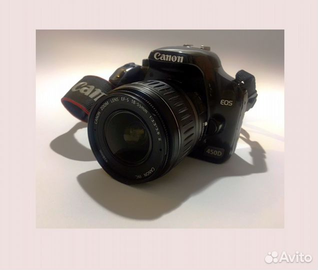 Зеркальный фотоаппарат Canon 450D kit