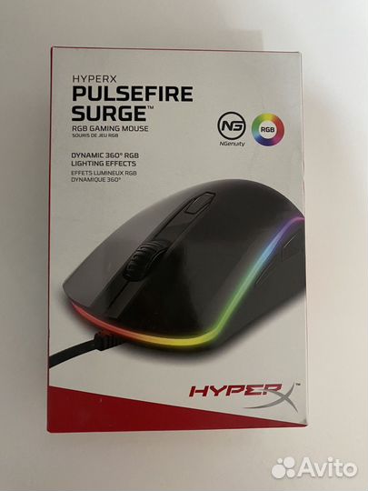 Игровая мышь hyperx pulsefire surge