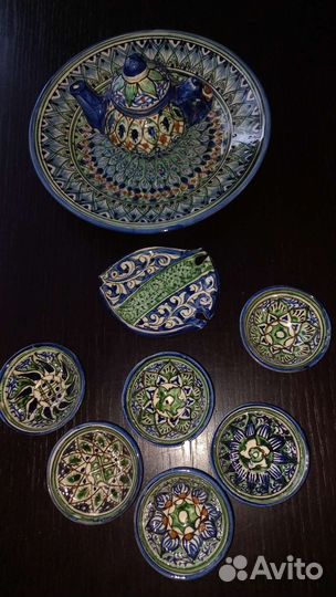 Чайный набор узбекский ручная работа