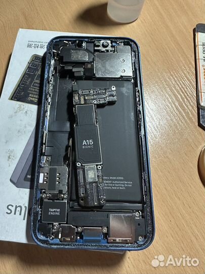 Плата под swap iPhone 13 256гб на icloud