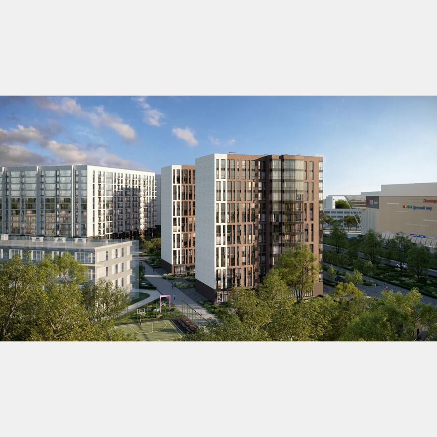 1-к. квартира, 39,3 м², 2/13 эт.