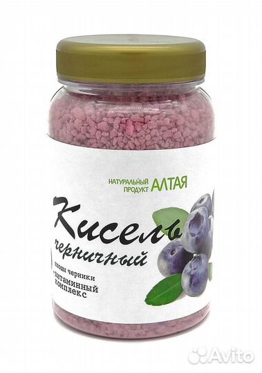 Кисель Черничный 250 гр