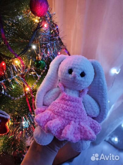 Мягкая игрушка зайка