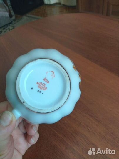 Молочник сливочник фарфор СССР