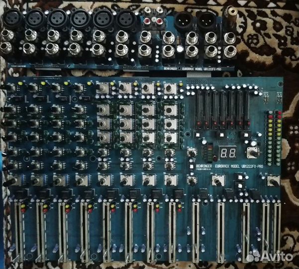 Плата микшера behringer ub1222fx-pro