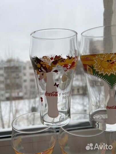 Коллекционные бокалы Coca-Cola